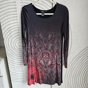 Desigual Black Midi Dress